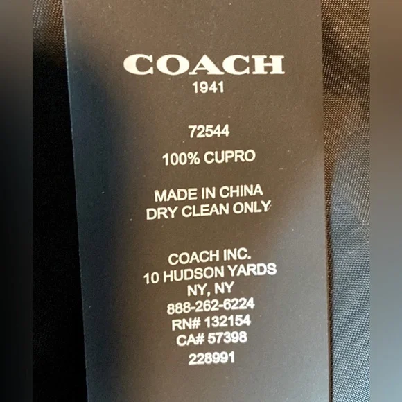 Coach Rose Print Sheer Pleated Dress - Picture 7 of 7